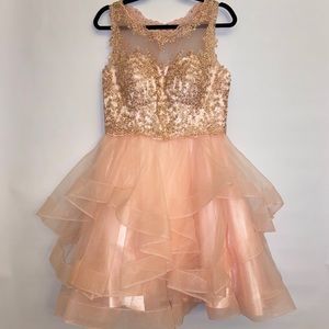 Stunning Blush Prom/Homecoming Dress
